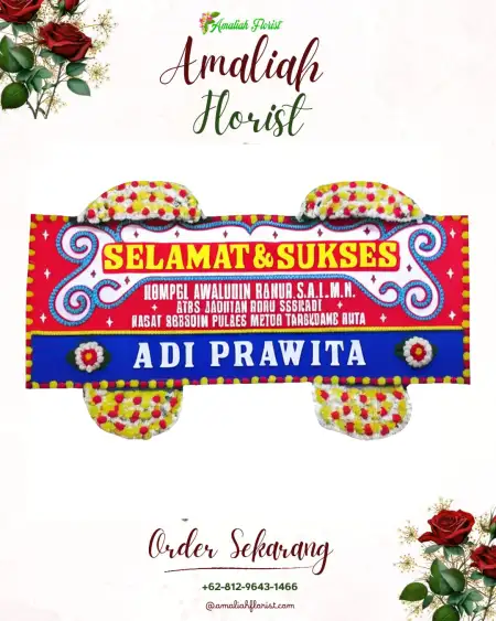 Papan Bunga Ucapan Selamat Sukaasih